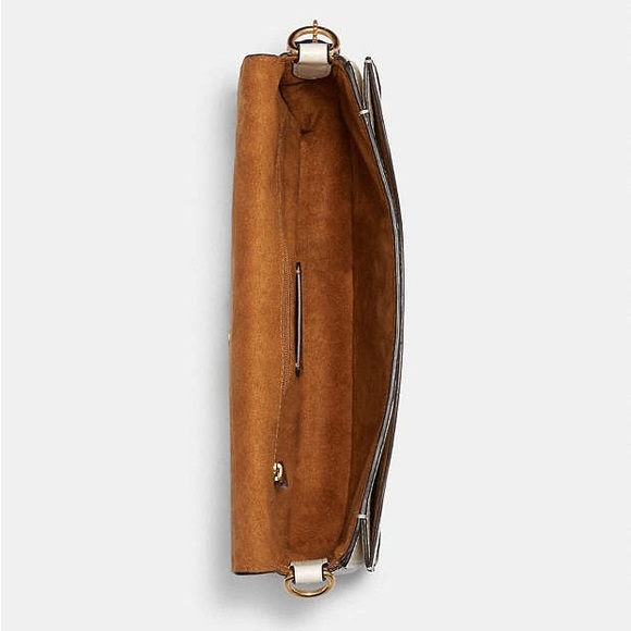 Coach Georgie Shoulder Bag With Rivets - Picture 2 of 11